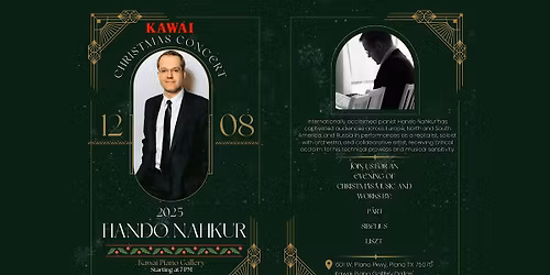 Hando Nahkur Christmas Concert