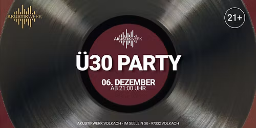 Die ultimative \u00dc30 Party