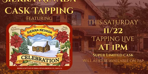 Sierra Nevada Celebration Cask!!