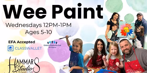 Wee Paint Homeschoolers Class
