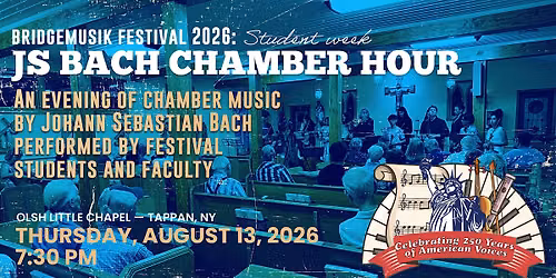 JS Bach Chamber Hour — Timeless Voices