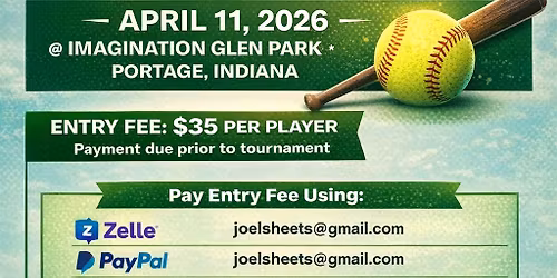 Portage Parks Softball Spring Fling Draft