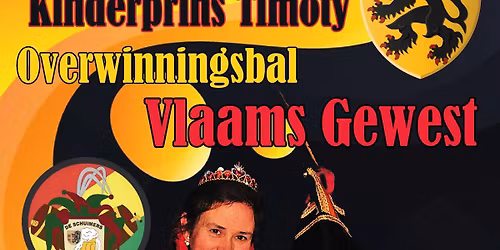 Overwinningsbal prinses Wendy I en kinderprins Timoty I Vlaams Gewest.