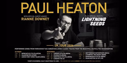 Paul Heaton + Lightning Seeds