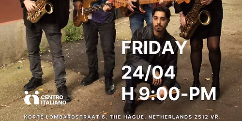 FLEURS DU MAL in concert at Centro Italiano - The Hague - Holland