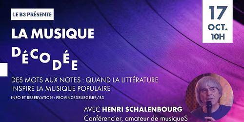 La musique d\u00e9cod\u00e9e \u2014 Des mots aux notes