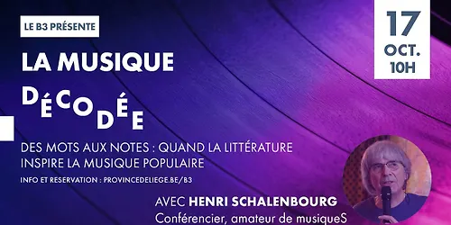 La musique décodée — Des mots aux notes