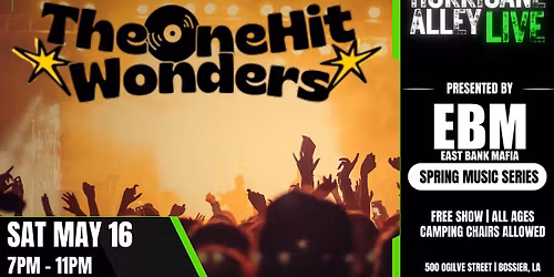 Hurricane Alley LIVE Presents: The One Hit Wonders