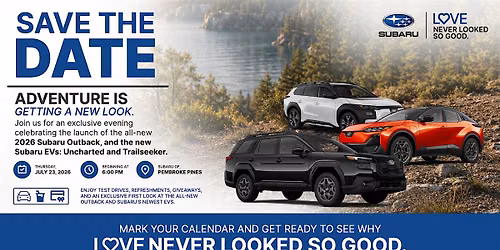 2026 Subaru Outback Launch Event