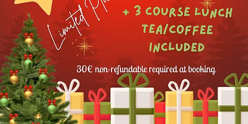 CHRISTMAS WREATH - Air dry clay workshop - St Mathieu