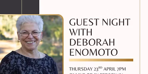 CSSM Guest night with Deborah Enomoto 