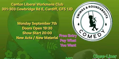 Swings & Roundabouts Comedy, September