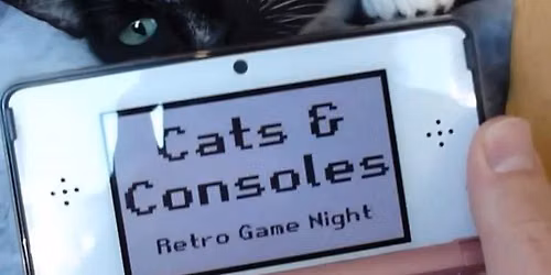 Cats & Consoles: Retro Game Night
