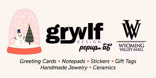Grywlf Holiday Craft Fair Popup at Wyoming Valley Mall