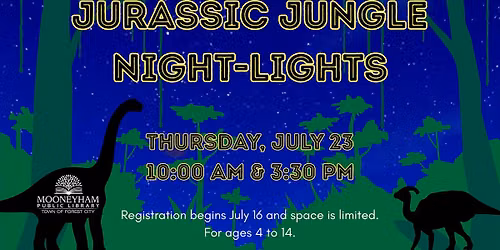 Jurassic Jungle Night-lights