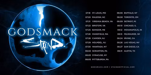 Staind Toronto Tickets