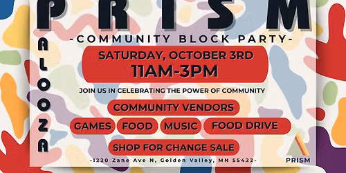 PRISMPALOOZA: Community Block Party