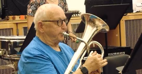 Alumni Band Rehearsal