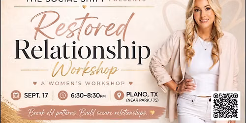The Social SHIFT Presents: Restored Relationships with Coach Shanna