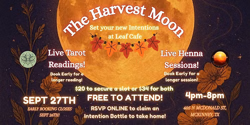 The Harvest Moon!