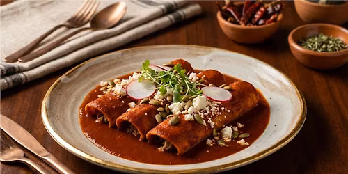 Make Classic Enchiladas w Mexican Chef Alan + Hibiscus Water
