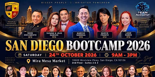SAN DIEGO BOOTCAMP 2026