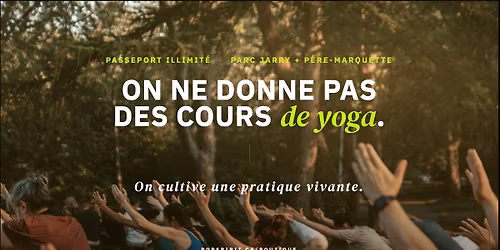 Yoga au parc P\u00e8re-Marquette | Passeport estival illimit\u00e9