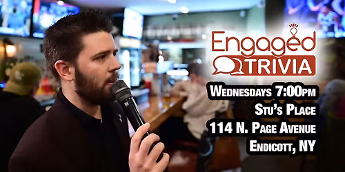 Engaged Trivia at Stu's!
