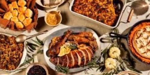 Annual Thanksgiving Cover Dish Dinner, sponsored by Loafers & CASC