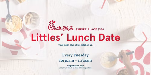 Littles' Lunch Date | Chick-fil-A Empire Place