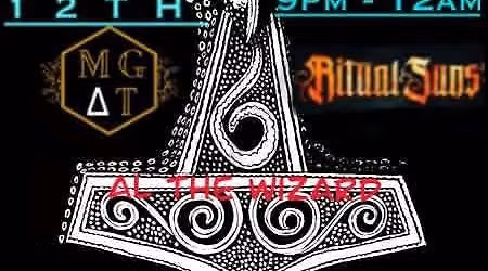 Sunday July 12 Marshall G and the Delta Tease, Ritual Suns, Al the Wizard