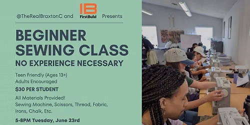 Beginner - How to sew with a machine