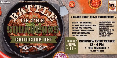 Squadron Chili Cook Off