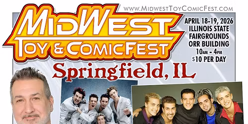 Meet Joey Fatone in Springfield Illinois