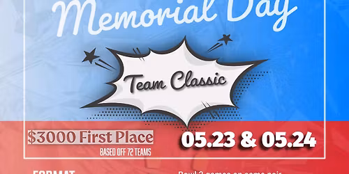 3rd annual Memorial Day team classic