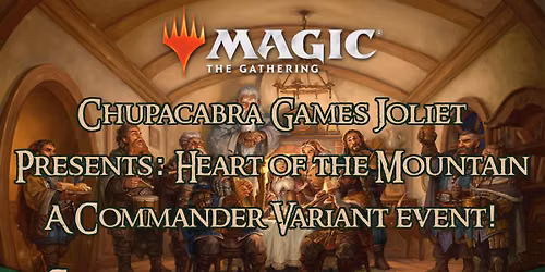 MTG - The Hobbit - Magic Presents: Heart of the Mountain - A Commander Special Event!