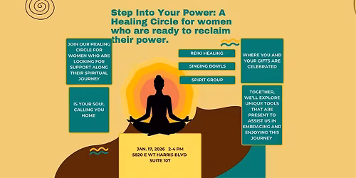 Stepping into your Power: A Healing Circle for women