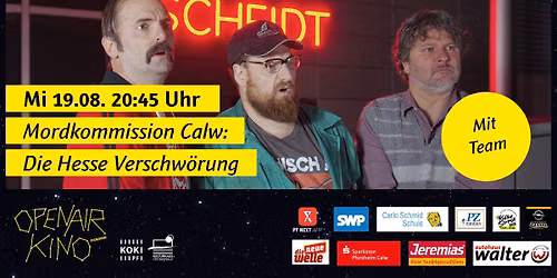 Mordkommission Calw: Die Hesse Verschw\u00f6rung