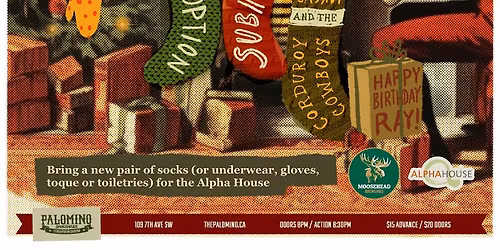 Sock Hop for The Alpha House w\/ Rifle County Players, Nuisance, Amy Nelson, Wants, Sub\/\/Cell & more