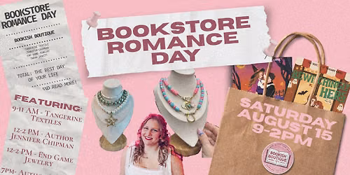 Bookstore Romance Day @ Bookish!