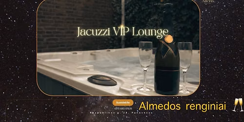 Jacuzzi VIP Lounge atidarymas Afteryje