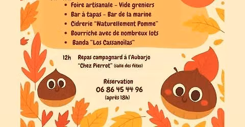 F\u00eate de la Ch\u00e2taigne et du Cidre - Saint Brice sur Vienne (87)