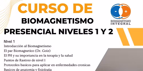 CURSO DE BIOMAGNETISMO PRESENCIAL