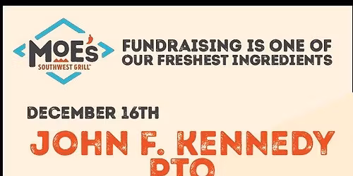 Moe\u2019s Fundraiser 12\/16 5p-10p