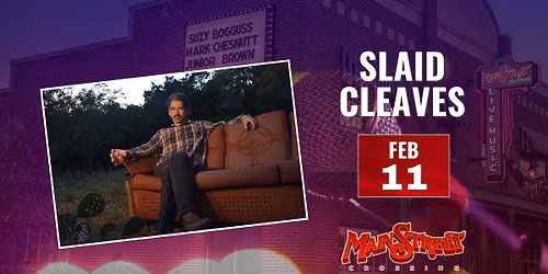 Slaid Cleaves | LIVE at Main Street Crossing