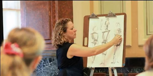 Drawing with the Portrait Gallery