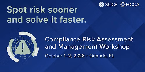 Compliance Risk Assessment & Management Workshop