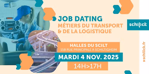  Job dating des m\u00e9tiers du transport et de la logistique
