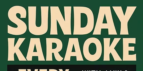 Sunday Karaoke at Oklawaha!