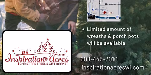 Choose & Cut your own Christmas Tree in Redgranite 